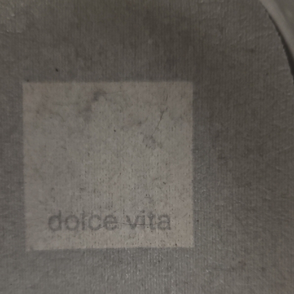 Dolce Vita Shearling White and Silver Sneakers with Classic Lace-Up Design - Picture 2 of 11